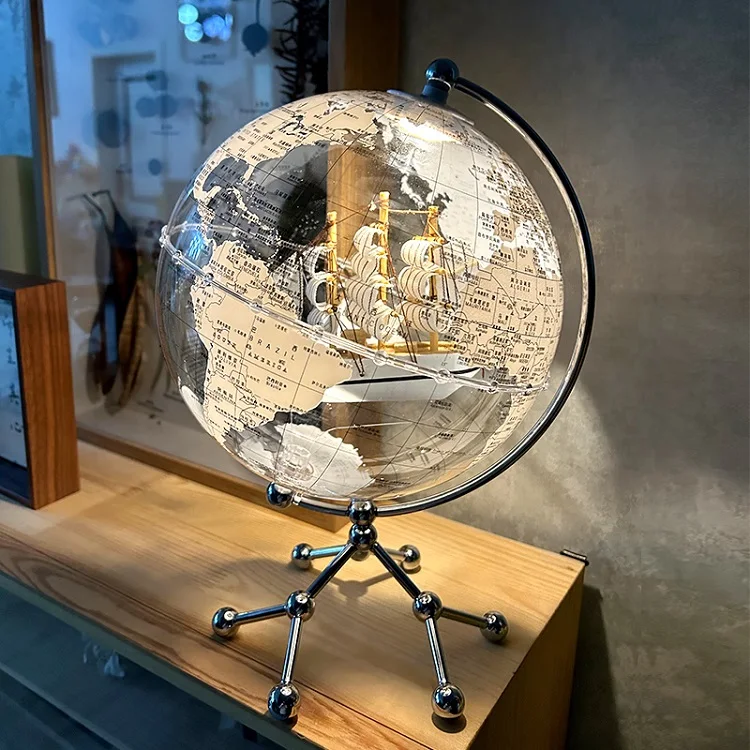 Globe Earth украшение для дома оптовая продажа земля прозрачные креативные подарки мир Глобус