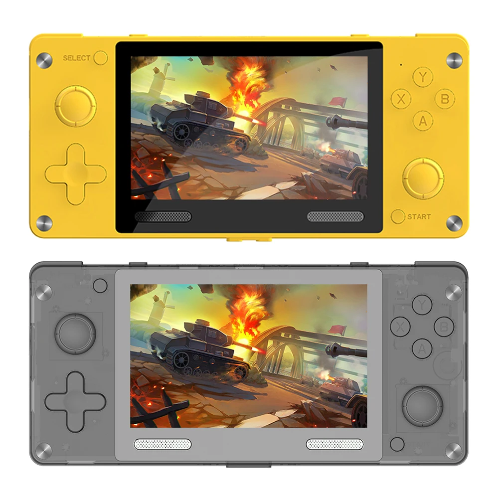 32GB A380 4.0 inch IPS HD Screen Retro Video Gaming Console Gamemax Open Source System Handheld Portable Classic Game Players