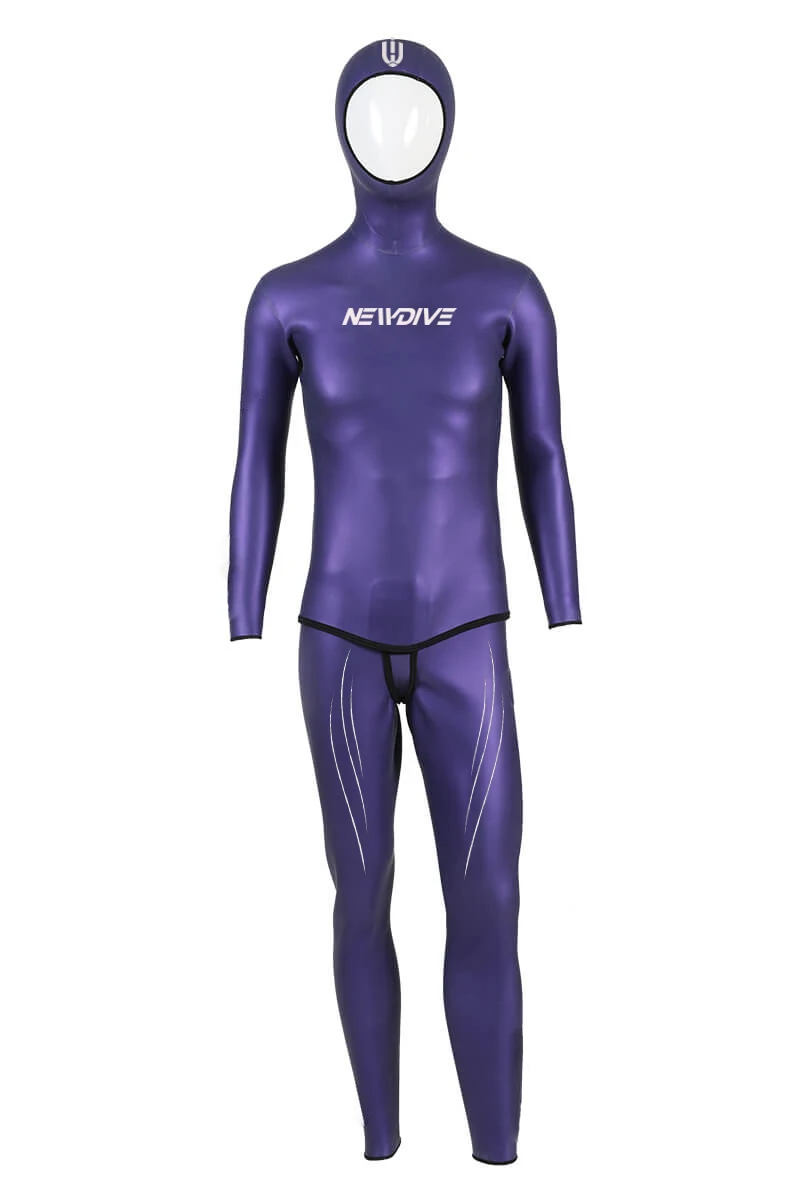 2022 Fashion Yamamoto  3mm Neoprene Freediving suit , hooded long sleeve smooth skin wetsuits for unisex