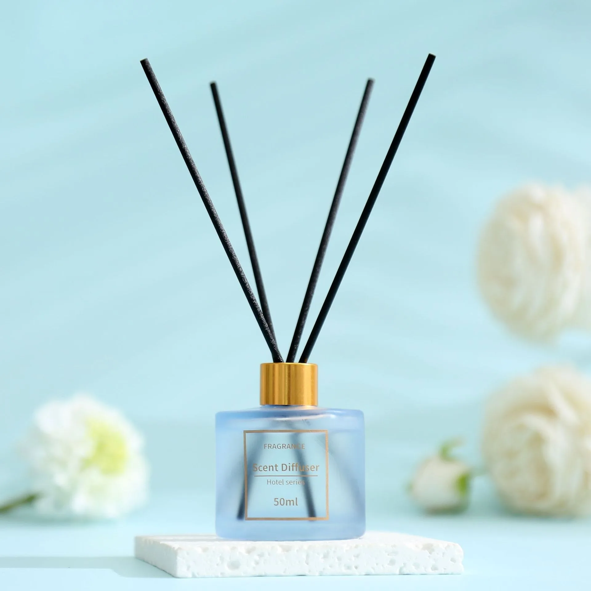 2025 Best-Selling Reed Diffuser Long-Lasting Fire-Free Car Home Aromatherapy Essential Oil Perfumed Bottle Best Fragrance