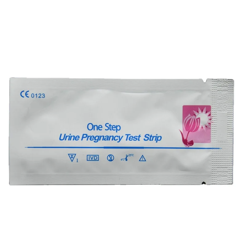Тест на правильную упаковку OEM, накладная подушка для беременности, тест на беременность, кассета в полоску Onlne HCG, средний поток, быстрый тест