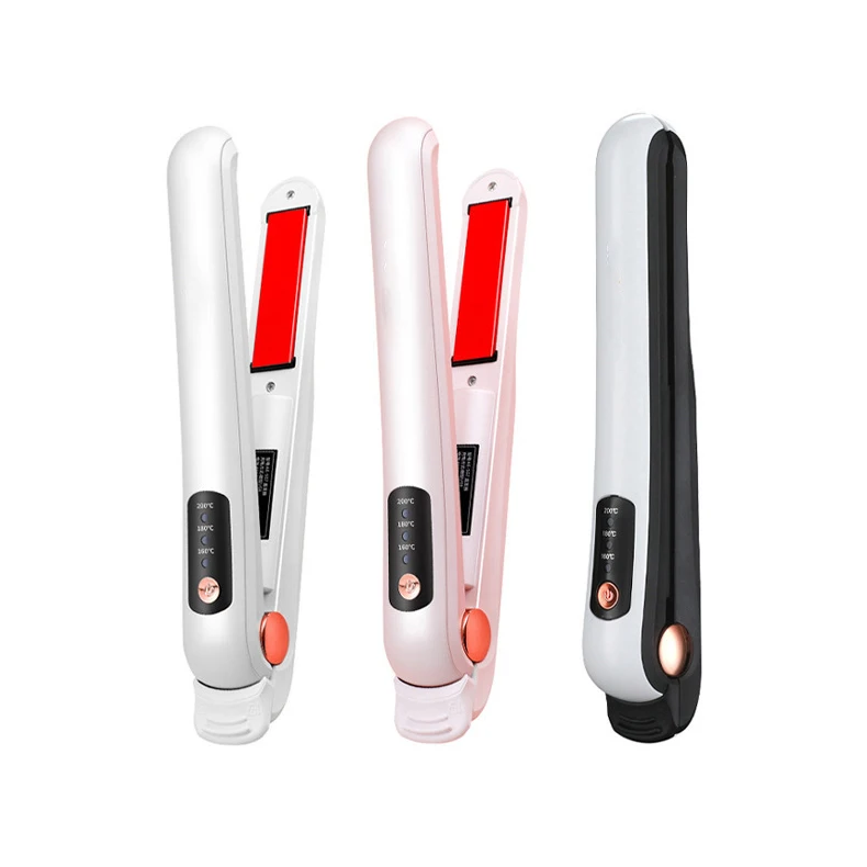 Professional Electric USB Small Mini Professional Ionic Flat Iron Hair Straightener