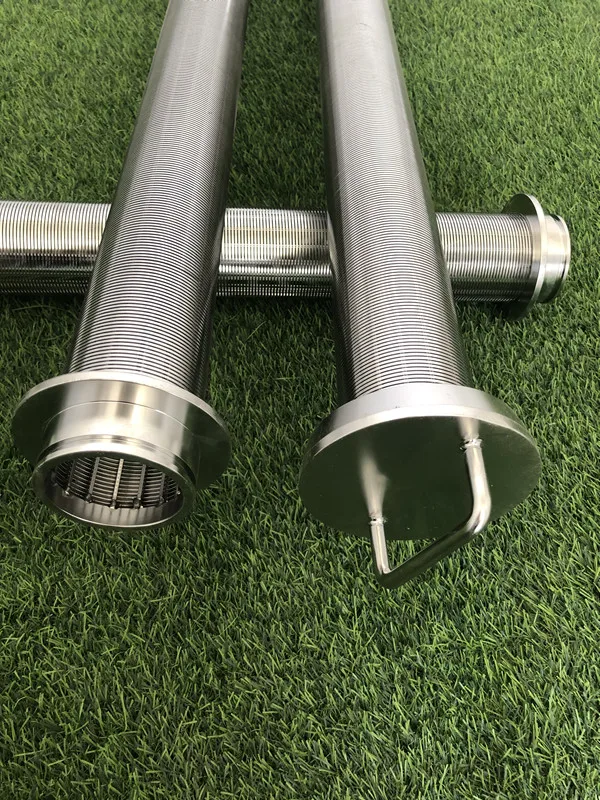 316 stainless steel slot 25um Johnson screen pipe