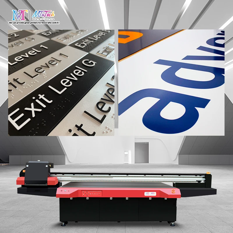 Large Format UV Flatbed Printer 2513 for Various Rigid Substates Printing (Ricoh Gen5/Gen6 Heads, 2500mm*1300mm)