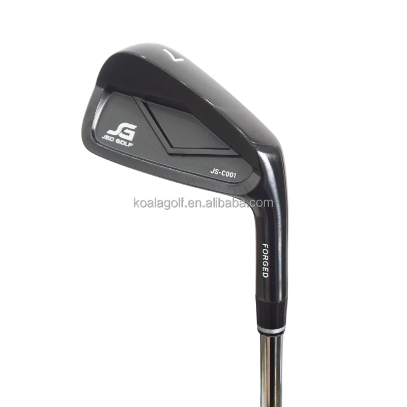 JSD  High Quality  Manufacturer Black Right-Handed Froged CNC Milling Stainless Steel Blanks Golf Clubs Iron Heads