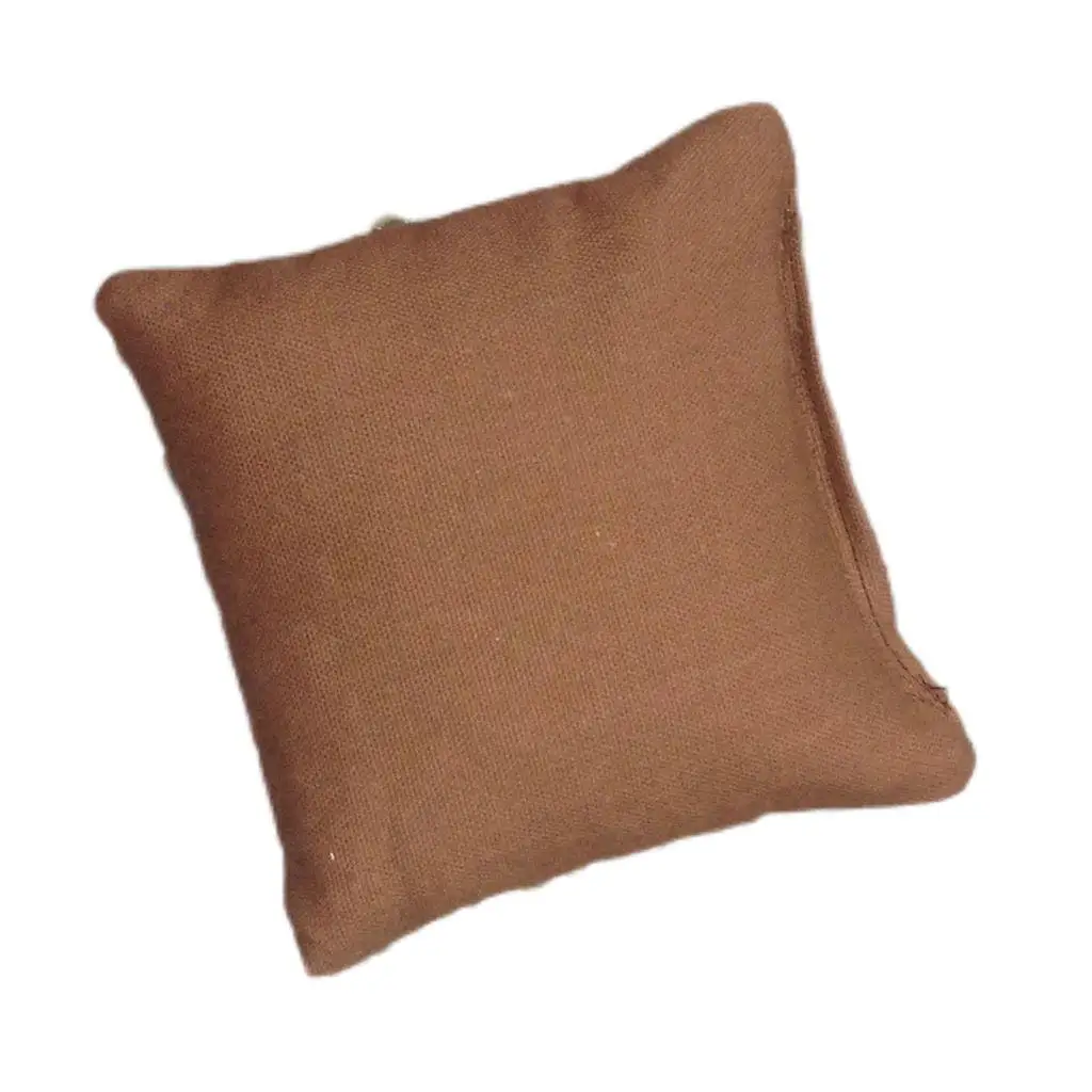 Factory novelty 6cm square shape durable throwing game corn hole bean bag toss game for kids adult with customized logo