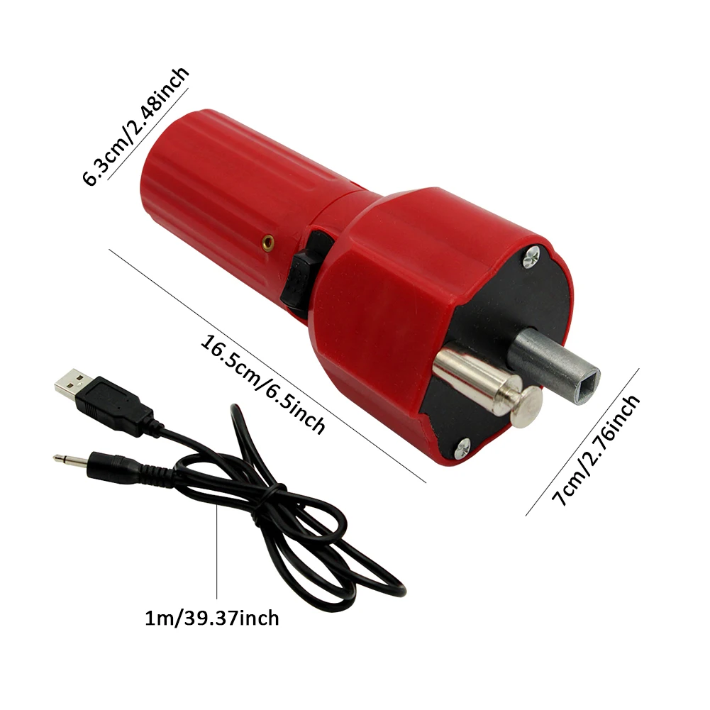Cable Indoor Outdoor Barbecue Motor Plastic Roast Bracket Accessory Strong Wind Durable DC 5V USB Powered Low Noise
