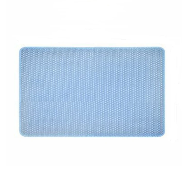Factory Supply EVA Cat Litter Mat Washable Double-layer Folding Cat Litter Box Mat Honeycomb Detachable Cat Litter Mat