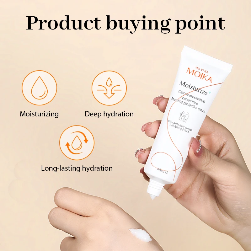 MOIKA wholesale personal care product charm moisturizing brand name face cream for men