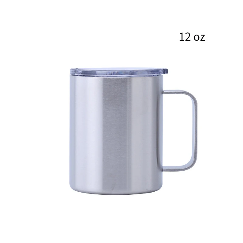 IMOGY Custom 14oz Double Wall Stainless Steel Wine Glass with Straw 304 Thermos Mug with Frosted Spray Lid 12oz Capacity OEM