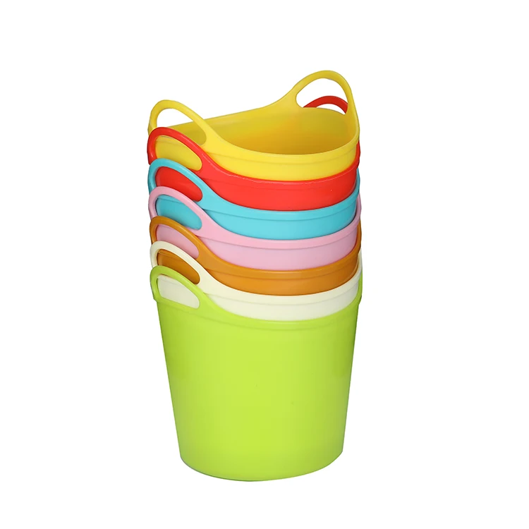 Office Study Mini Storage Basket Custom Plastic Pen Holder Desktop Storage Pen Holder