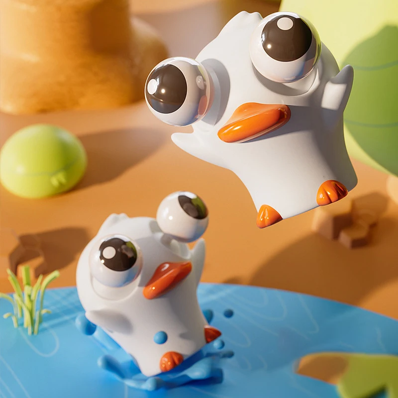 Cute Animals Squishy Fidget Toys Up Eyes Doll Stress Relief Venting Joking Toys Sensory Play Toys