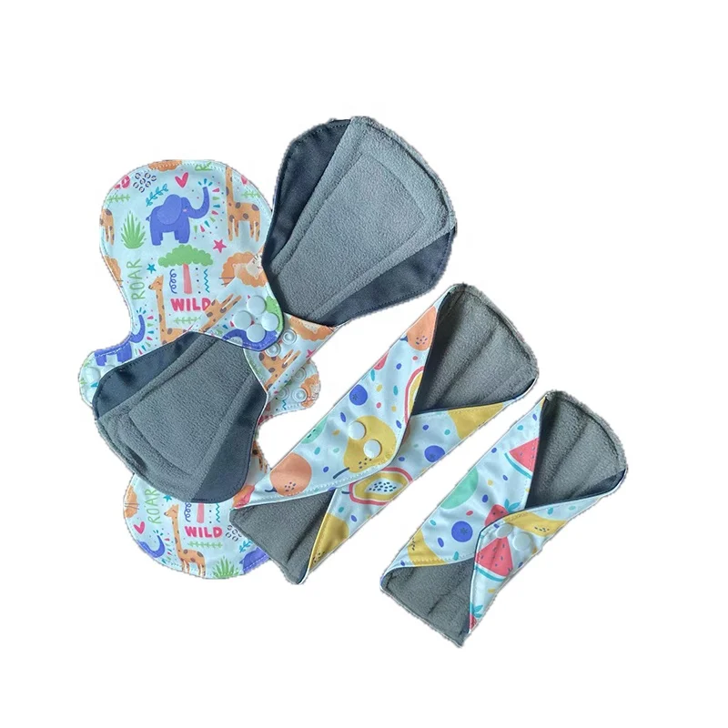 Super Brand Soft Comfortable Anti-slip Sanitary Napkin Washable Period Pads
