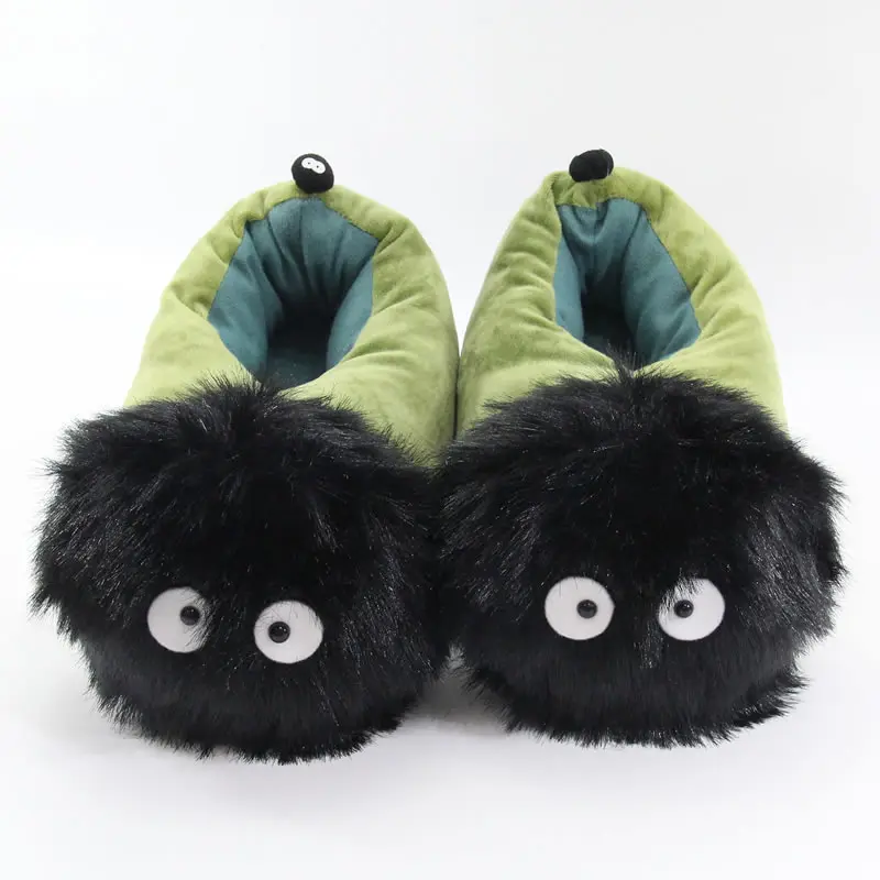 bst Halloween Fairydust plush Winter Warm Cotton Home Plush  Animal Slipper plush toy for Totoro