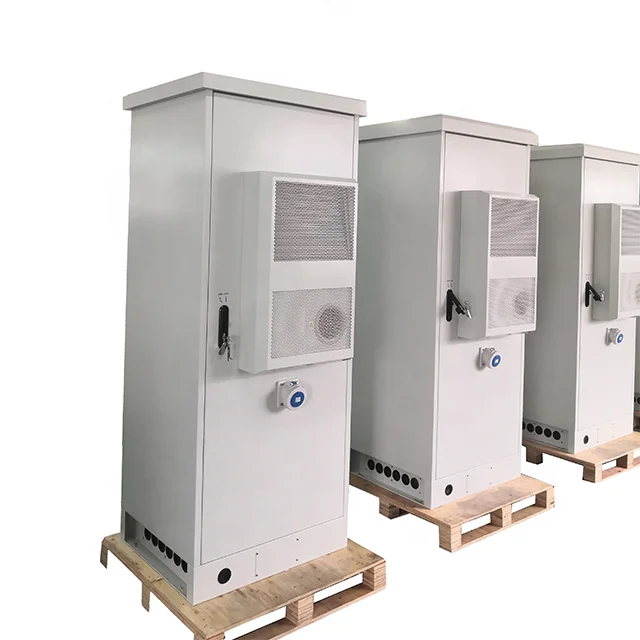 Factory Floor Standing IP55 Lithium 24U Outdoor Battery Rack Cabinet