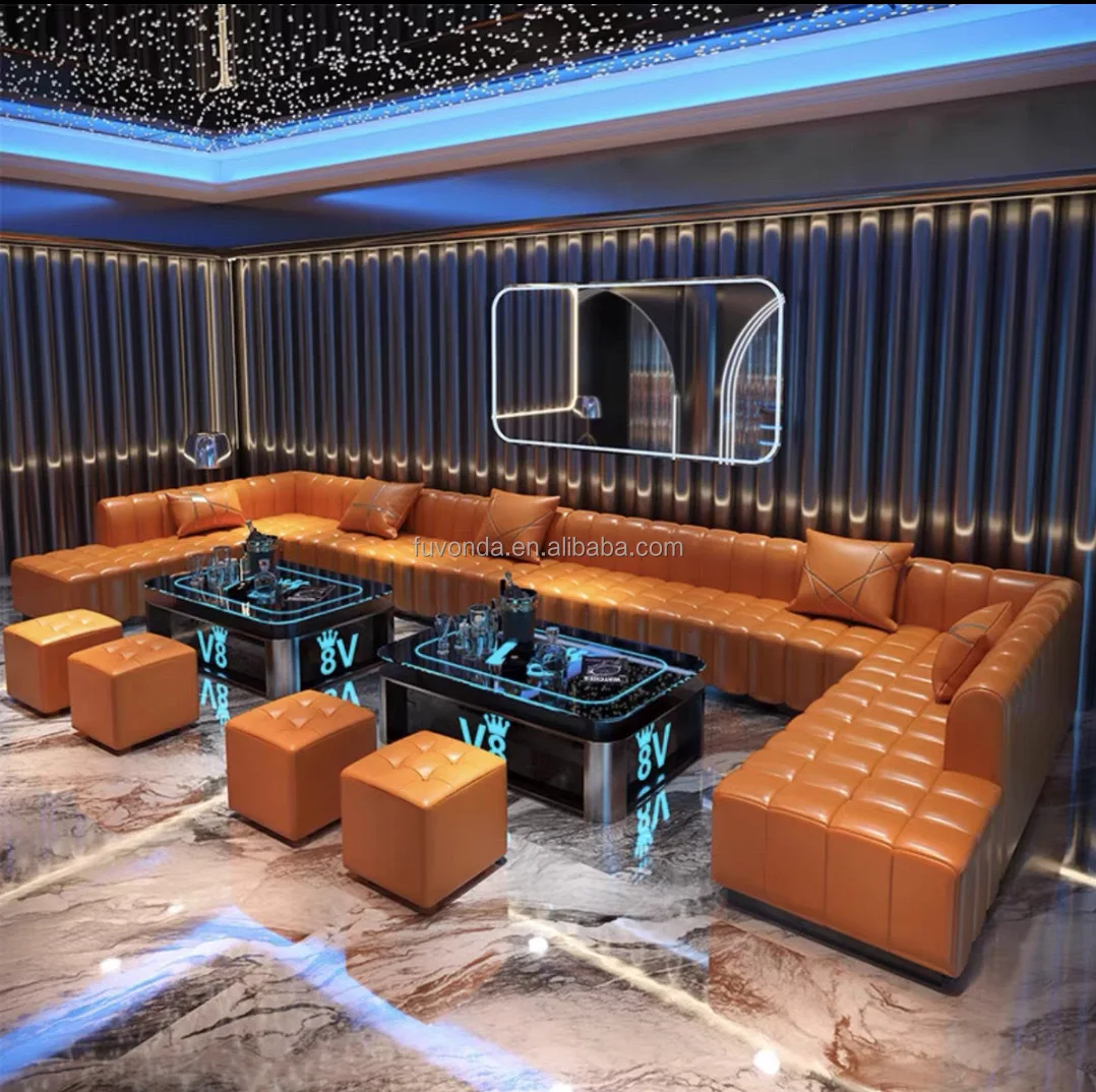 Hot sale elegant dining furniture design high back single side nightclub restaurant booth seating bar sofa