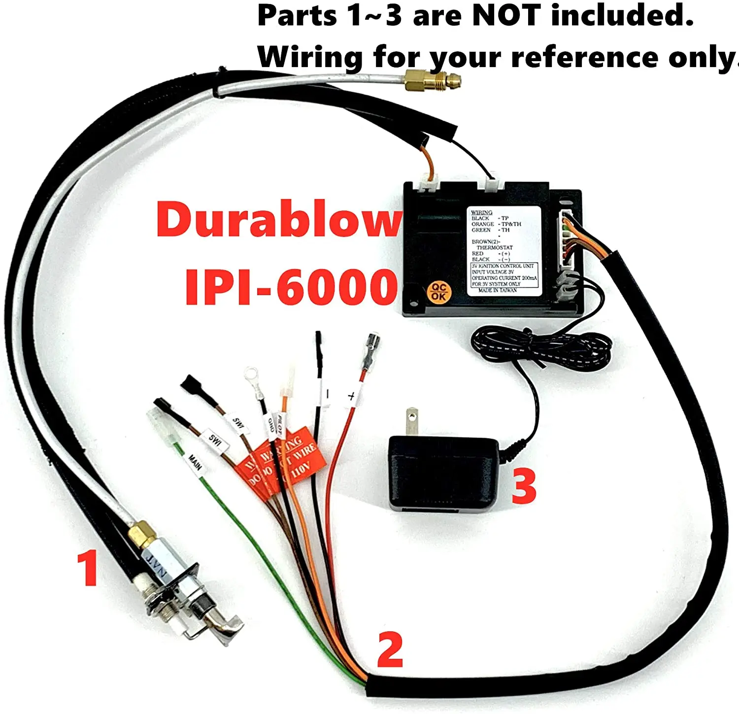 Made In Taiwan Indoor Fireplace Electronic IPI Control Module Replacement For Gm-6Ka