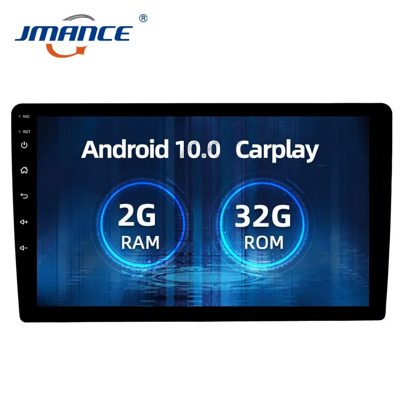 Универсальный Ips экран 2Din Авто 9 дюймов Android 10 2 + 32G Carply Dsp Rds автомобильное стерео