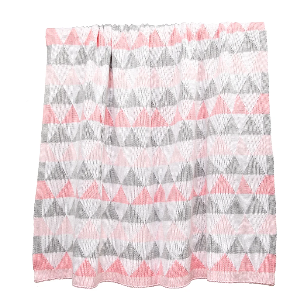 Factory Price Knitted Throw Blanket Tassel Chunky Knit Blankets Sofa Decoration for Home