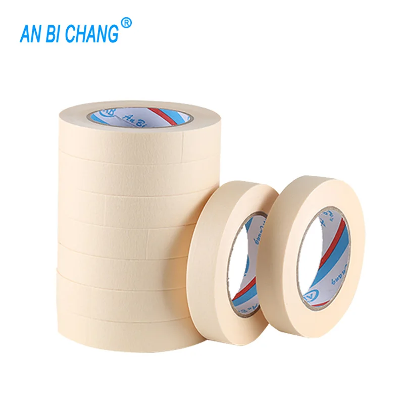 18mm high temperature resistant auto body car masking white paint tape for car painting