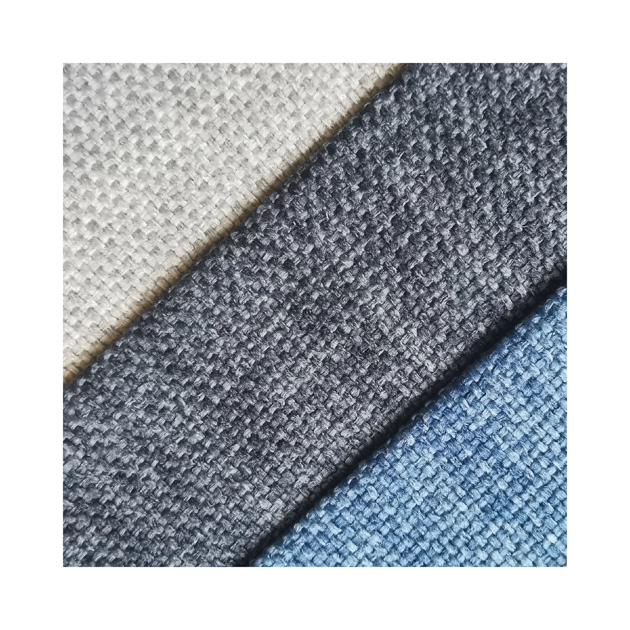 Wholesale Heavyweight 350 GSM Faux Linen Material Hemp Linen Fabrics Meter Linen Fabric For Furniture