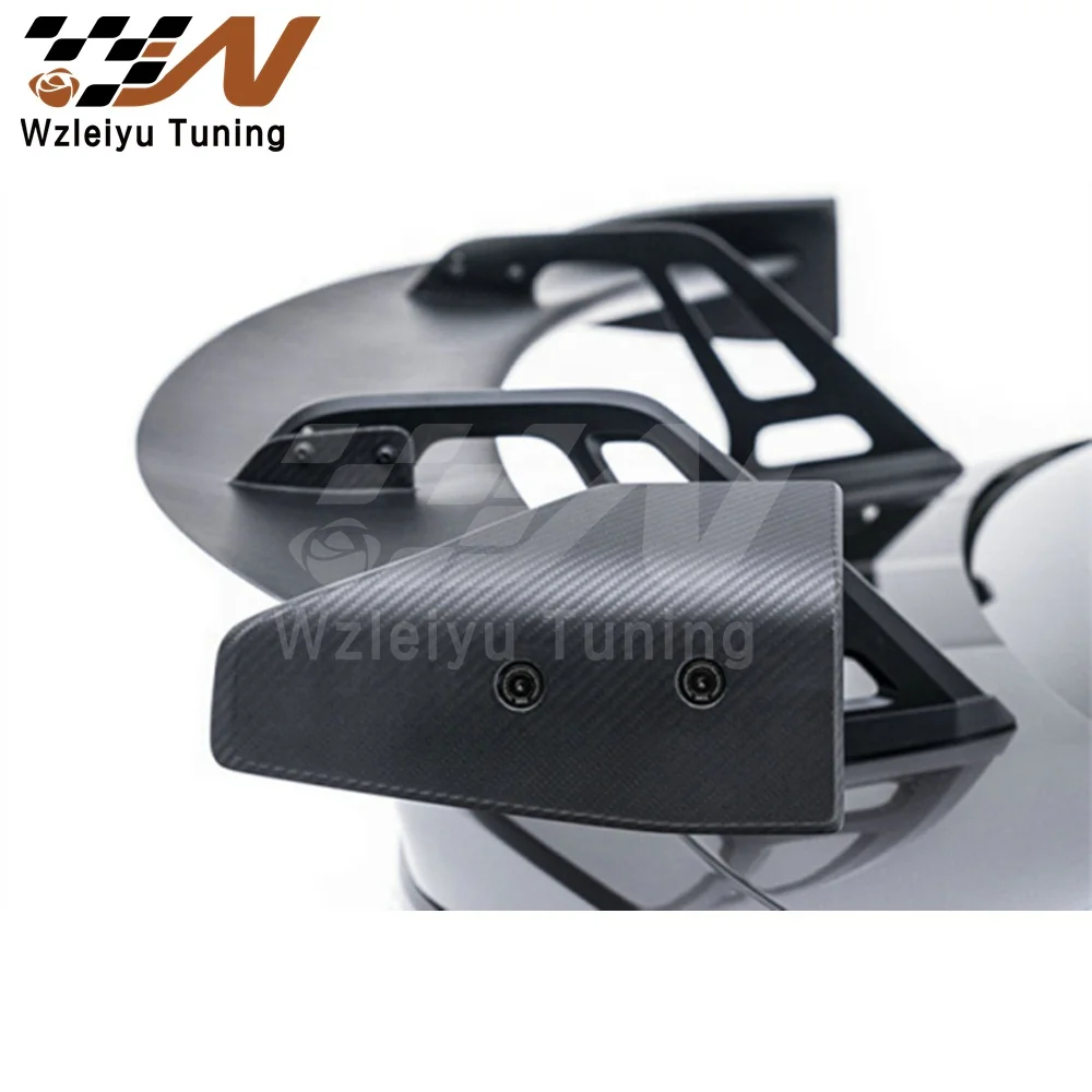 AD Style Carbon Fiber Rear Trunk Spoiler GT Wing Fit For Toyota GR86 Subaru BRZ 2022 High Quality