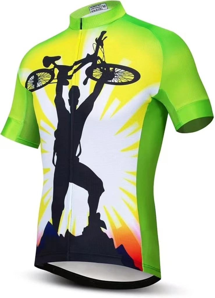 Bicycle clothing Custom cycling Wear quick dry fabrics Bike Clothing Bicycle Top Wear, short sleeve Mens Cycling Jersey