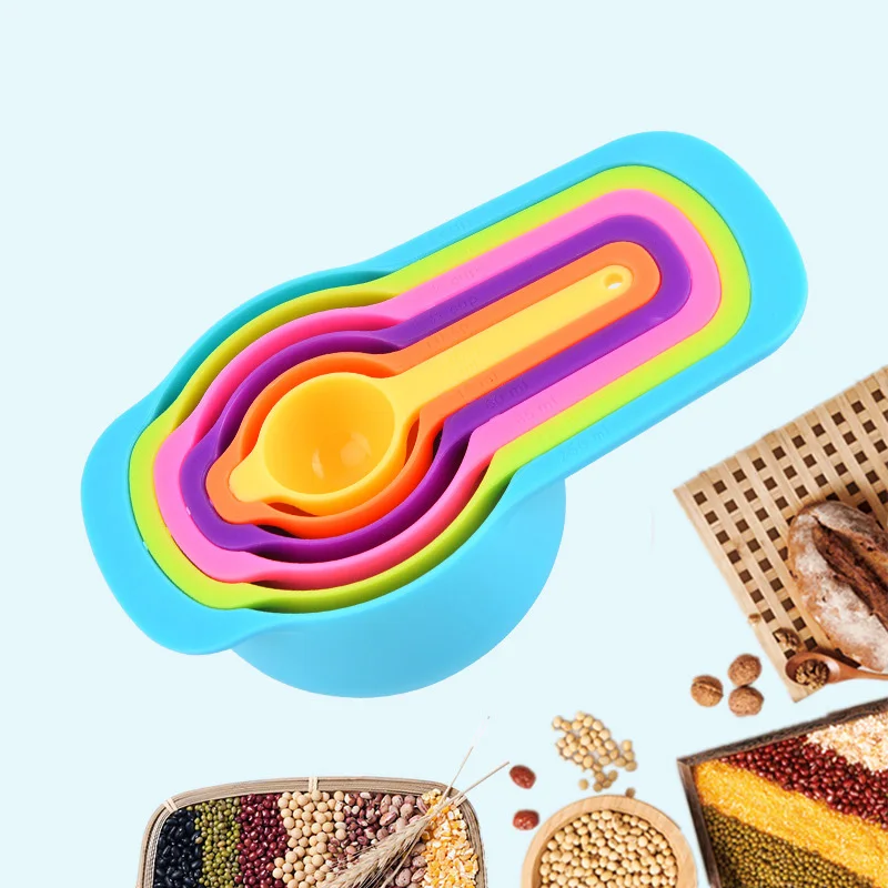 New Style Measuring Spoons and Measuring Cups Kitchen Baking Cooking Tools for Measuring Sugar Coffee Flour