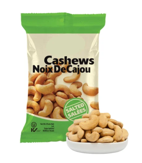 Соленый кешью W180- W240- W320- W450 лучшего качества сделано во Вьетнаме