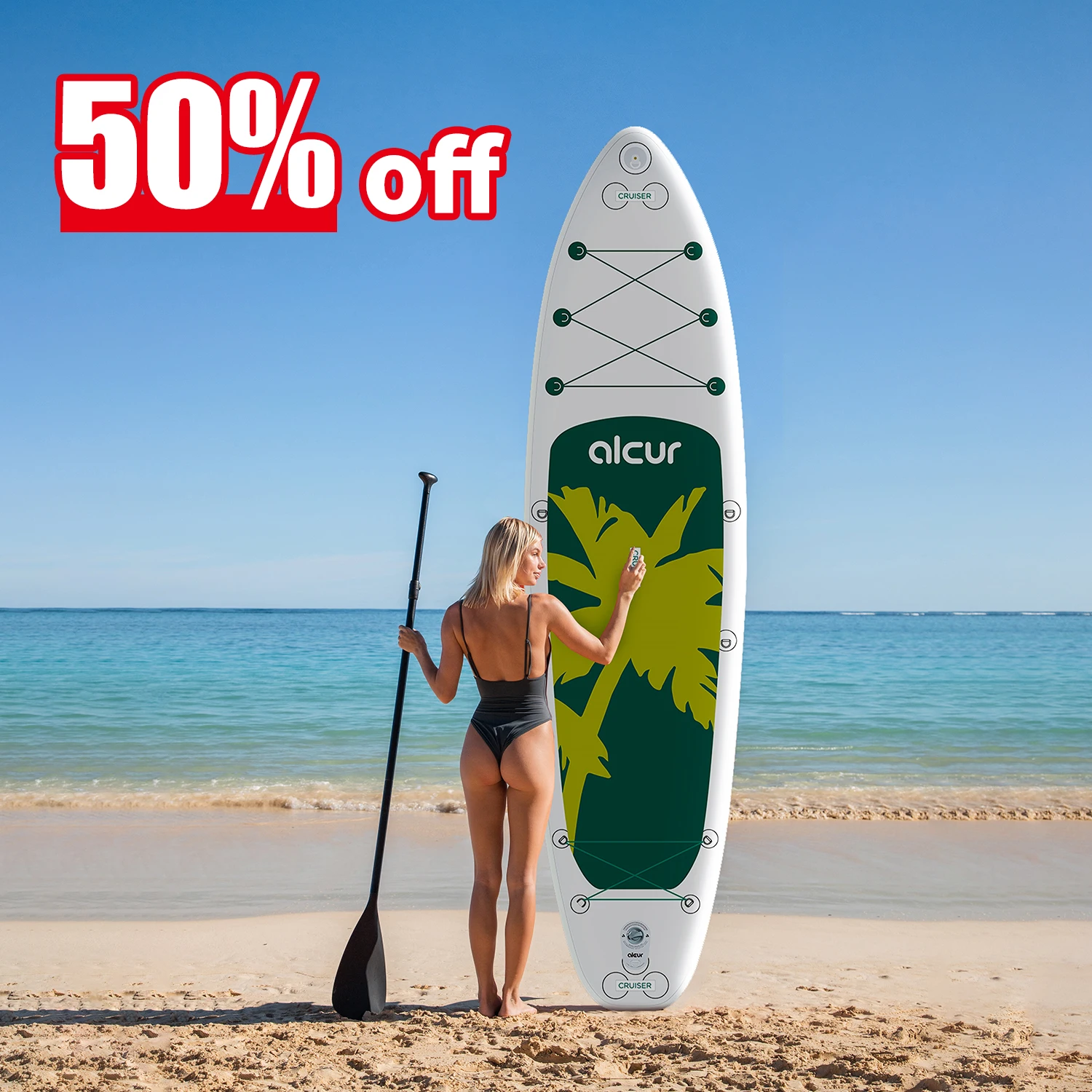 50% OFF inflatable paddleboard surfboard inflatable sup paddle board waterplay surfing isup