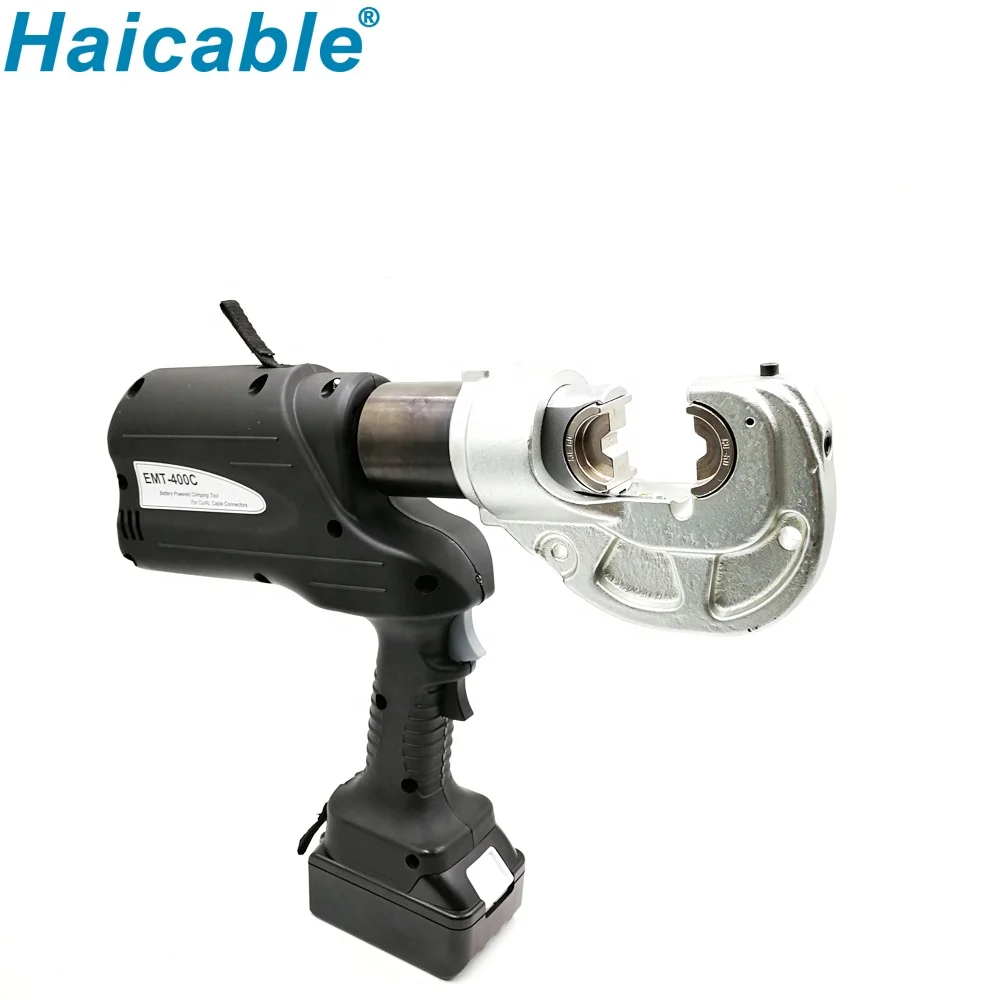 16-400 мм 2 bateria cabo Lug friso ferramenta EMT-400C prensa hidrulica de 12