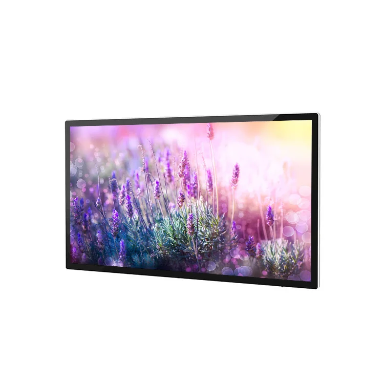  FHD 1080P Ultra Thin LCD Panel Medium Display Screen 40 43 50 65 Inch Wall Mount Digital Signage Smart