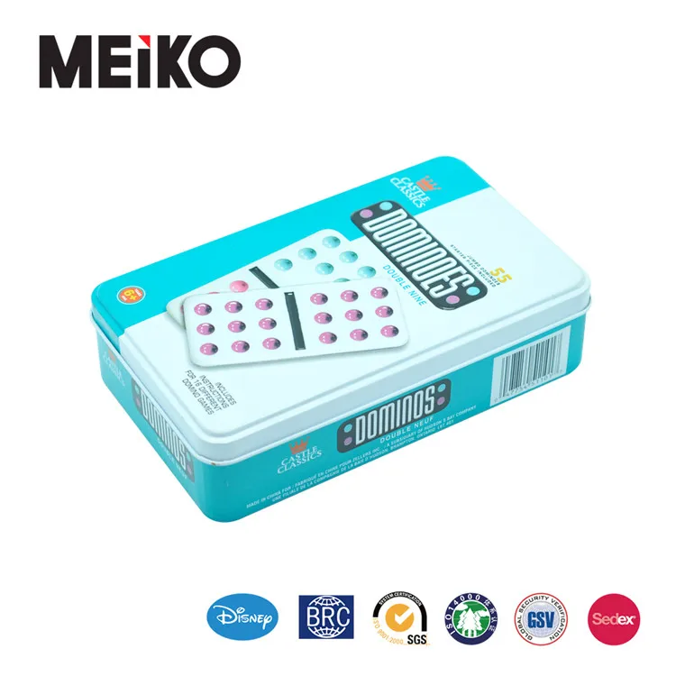 10 Years Factory custom printed rectangle tin box