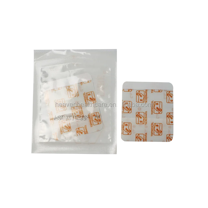 Most Selling Medical Use Transparent IV Dressing PU Film Infusion Dressing Cannula Fixation Dressing