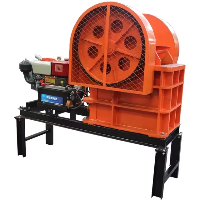 PE250*400 stone gold mining machine diesel driven jaw crawler portable stone crusher