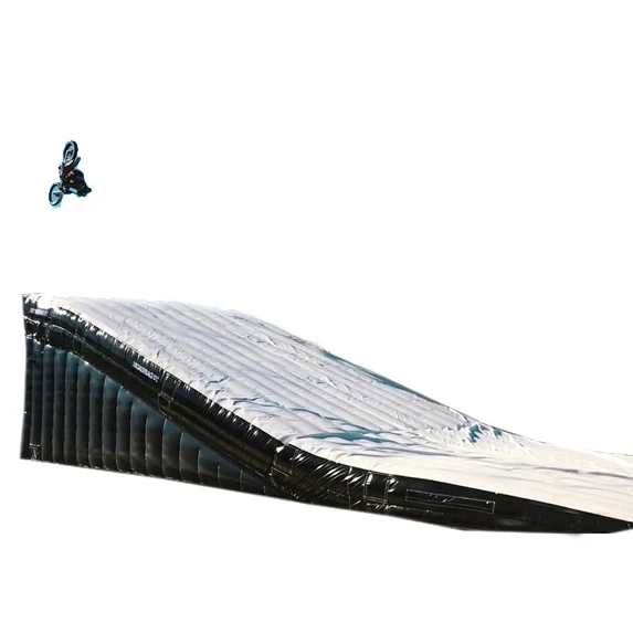 Hot Sale Outdoor Big  Bmx Sport Mountain Bike Freestyle Ski Stunt Airbag Inflatable Air Bag for Snow Skiing