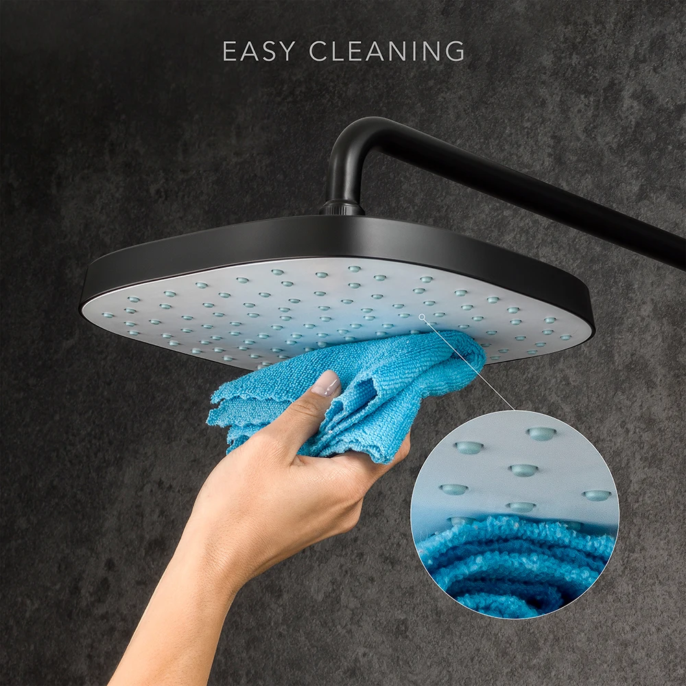 Professional Manufacture Cheap Wholesale Brushed Brass 3 Functions Round Thermostatic Shower Set