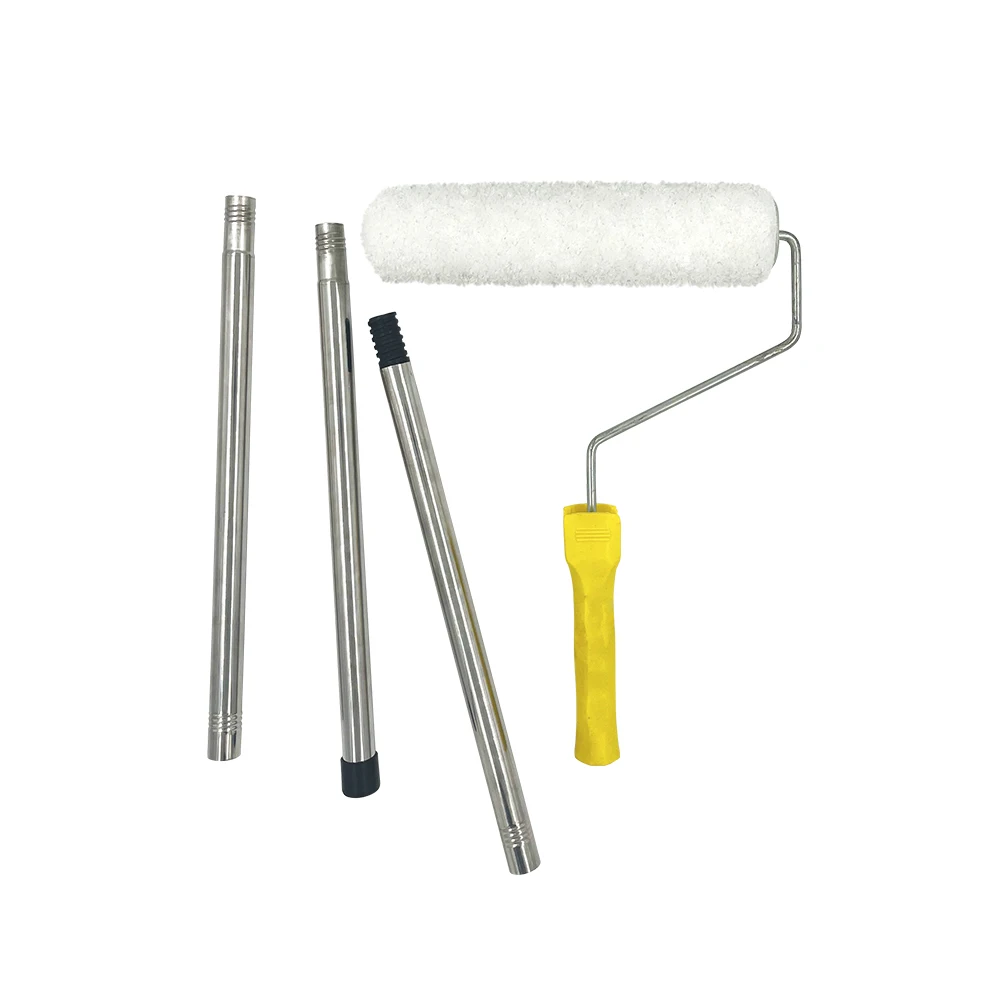 Quality China Factory stainless steel Hand Tool Ceiling Floor Painting Poste de extension Paint Roller telescopic Extension Pole