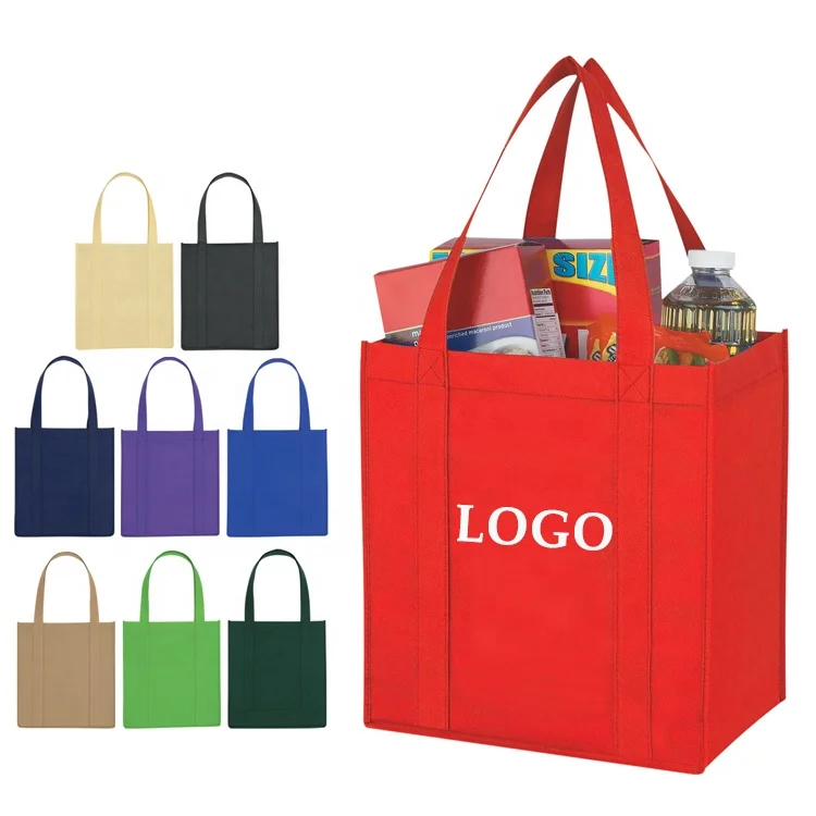 Cheap Printed Reusable Woven Personalize bags for shopping with personal logo