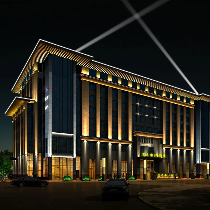 6/10/15/30/45/90/120 beam degree  Factory Price  Building  Facade lighting LED Flood Light 18W 12W