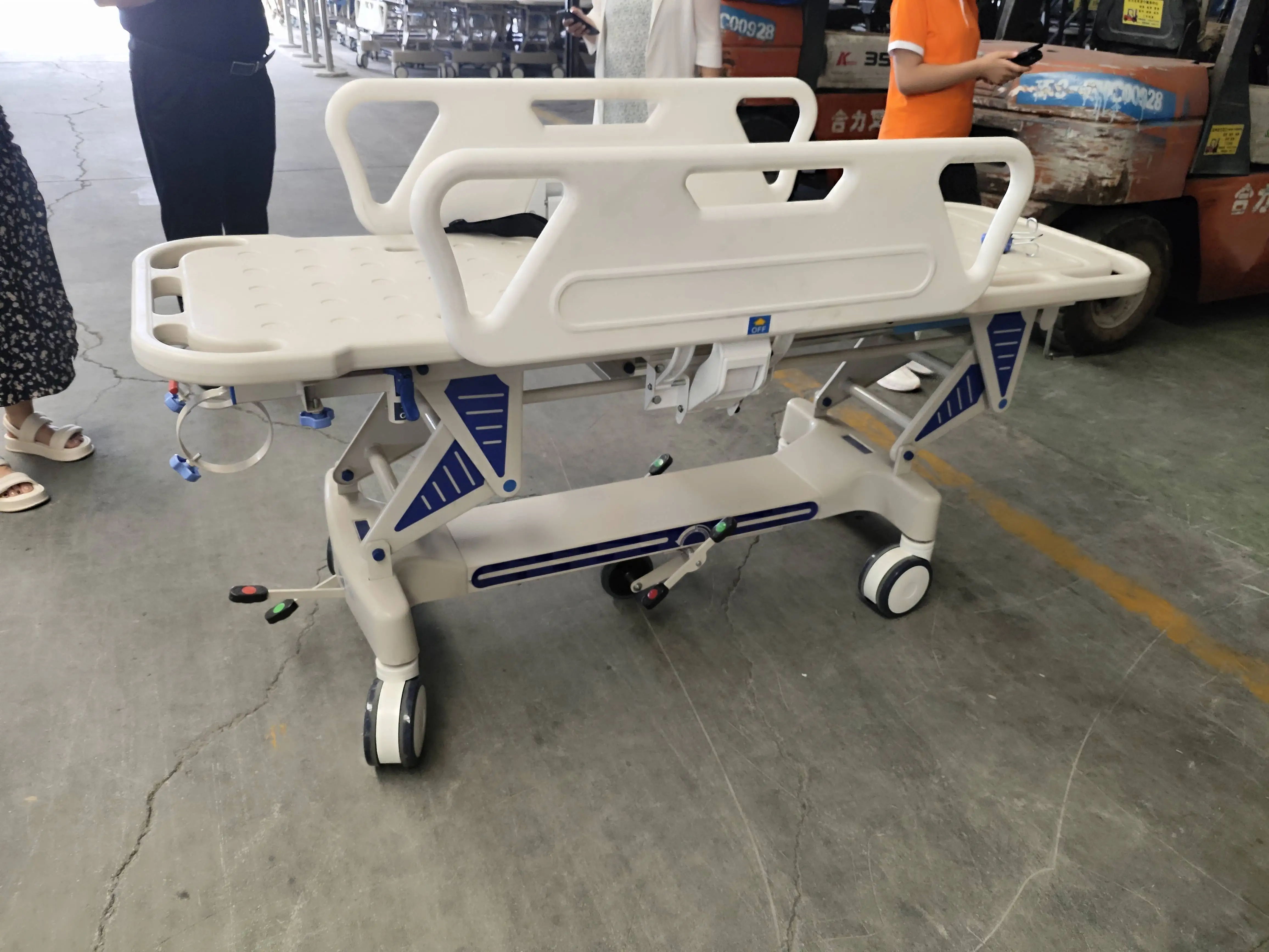 Approved Medical Appliance Emergency Patient Transfer Stretcher Trolley