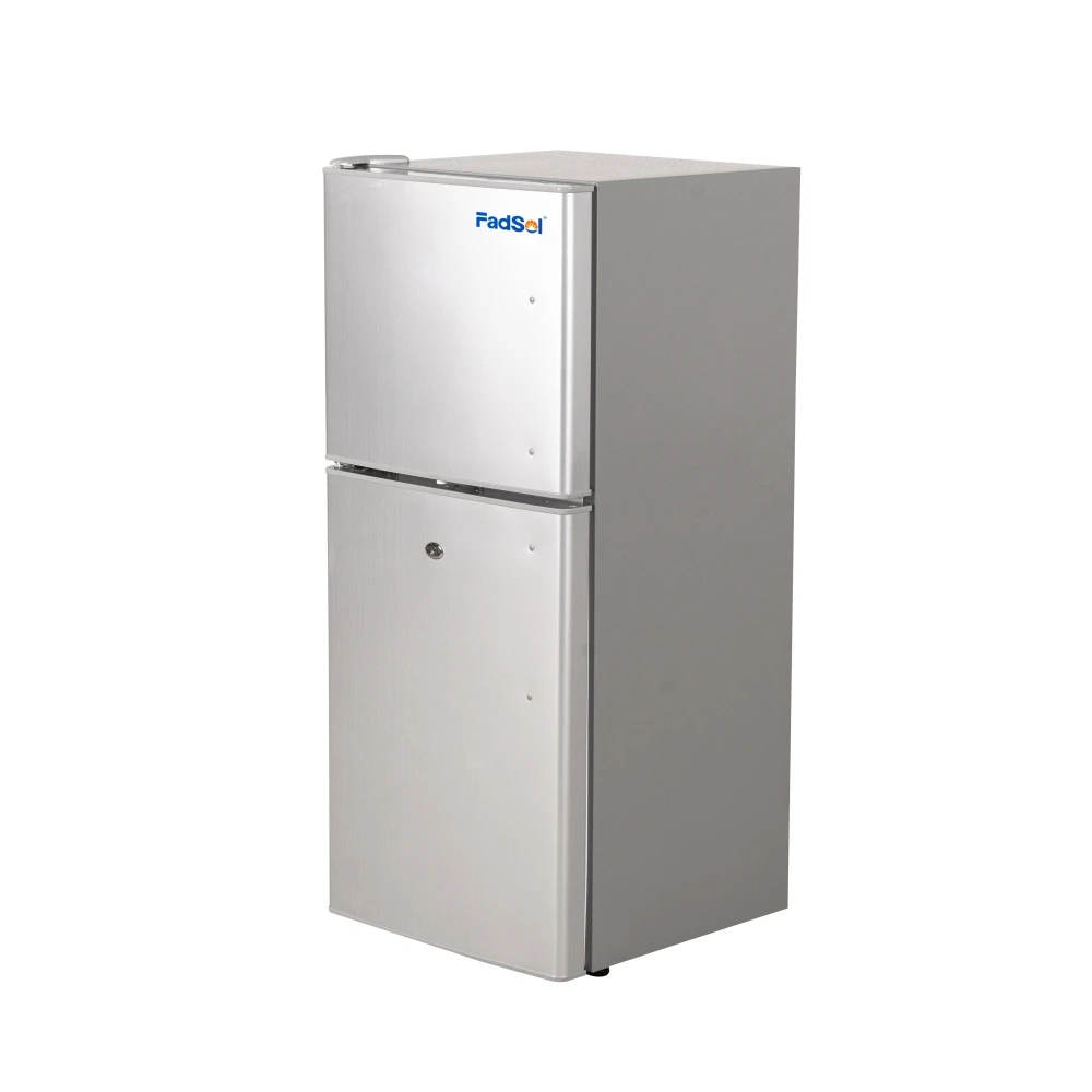 Top Freezer 12V 24V DC Solar Powered Refrigerator Fridge 128L 178L 218L Solar Refrigerator