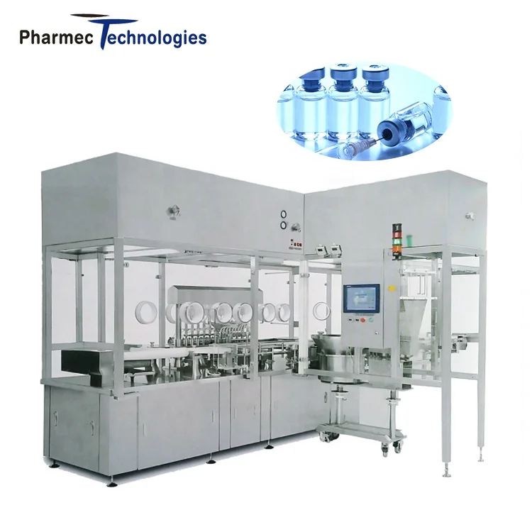 Automatic Dropper Bottle Production Line High Speed Medicine Vial Filling Machine