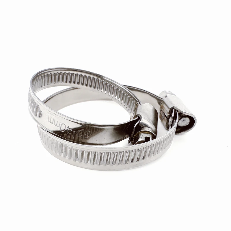 Best quality stainless steel adjustable 9mm 12mm bandwidth German type  hose clamp