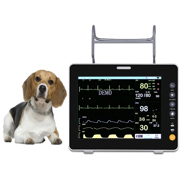 
Pet Clinic Medical Equipments Monitor Patients Vet Multi parameter Veterinary Patient Monitor  (1600164452004)