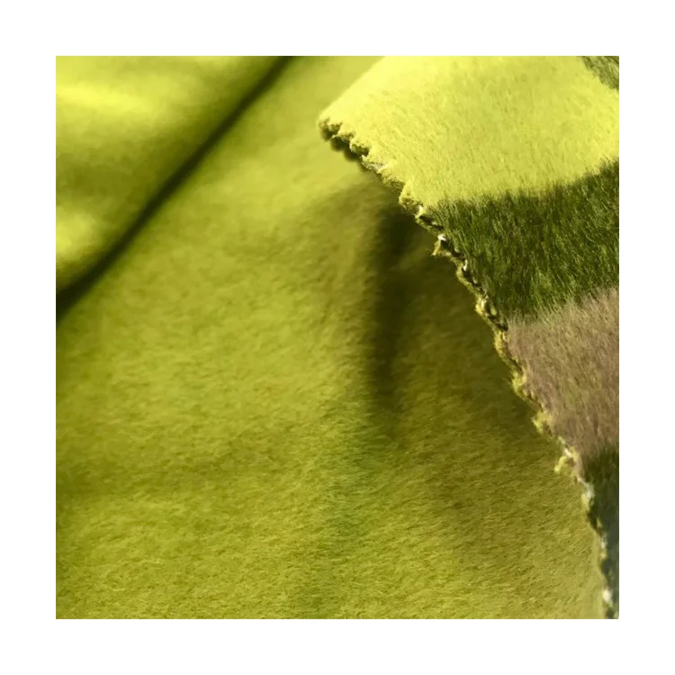 Высокое качество, 50% шерсть, 50% полиэстер, двусторонняя клетчатая ткань