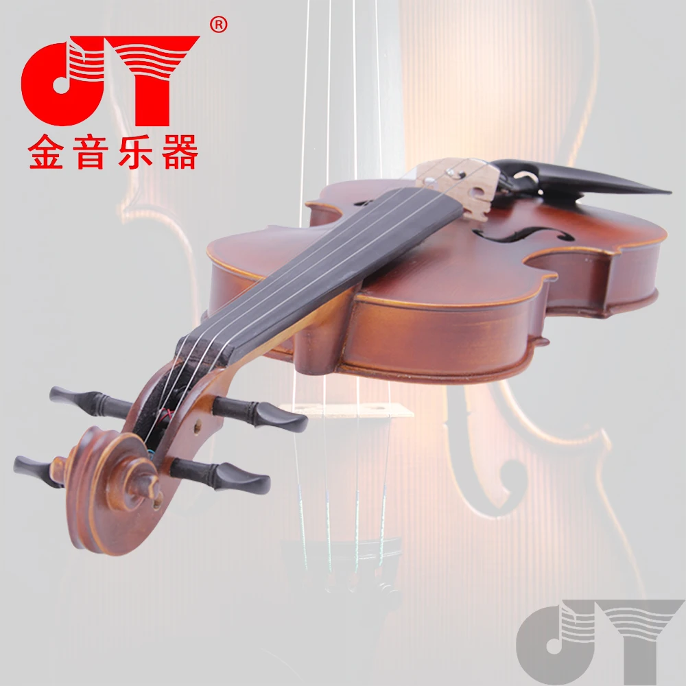 High Quality Professional Violin 4/4 Spruce Solidwood 4 Strings Musical Instrument Set with Bow and Case
