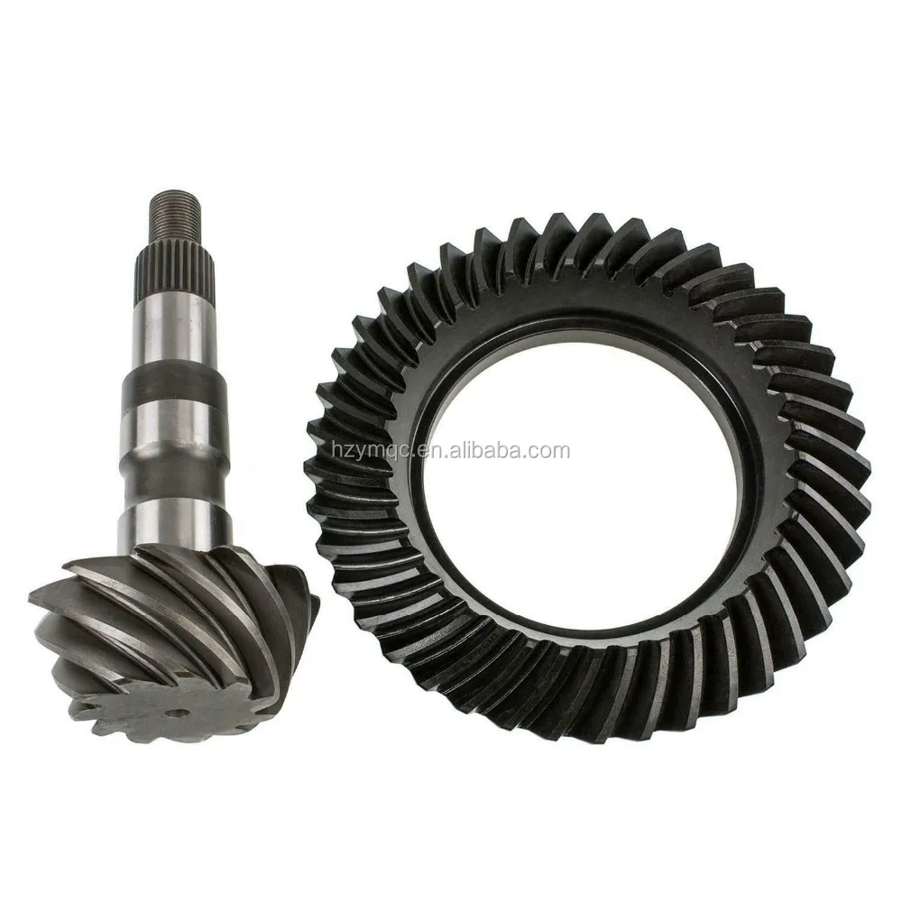 T3500 9kg Rear Axle Transmission Spiral Bevel Gear Crown Wheel Pinion For Mazda