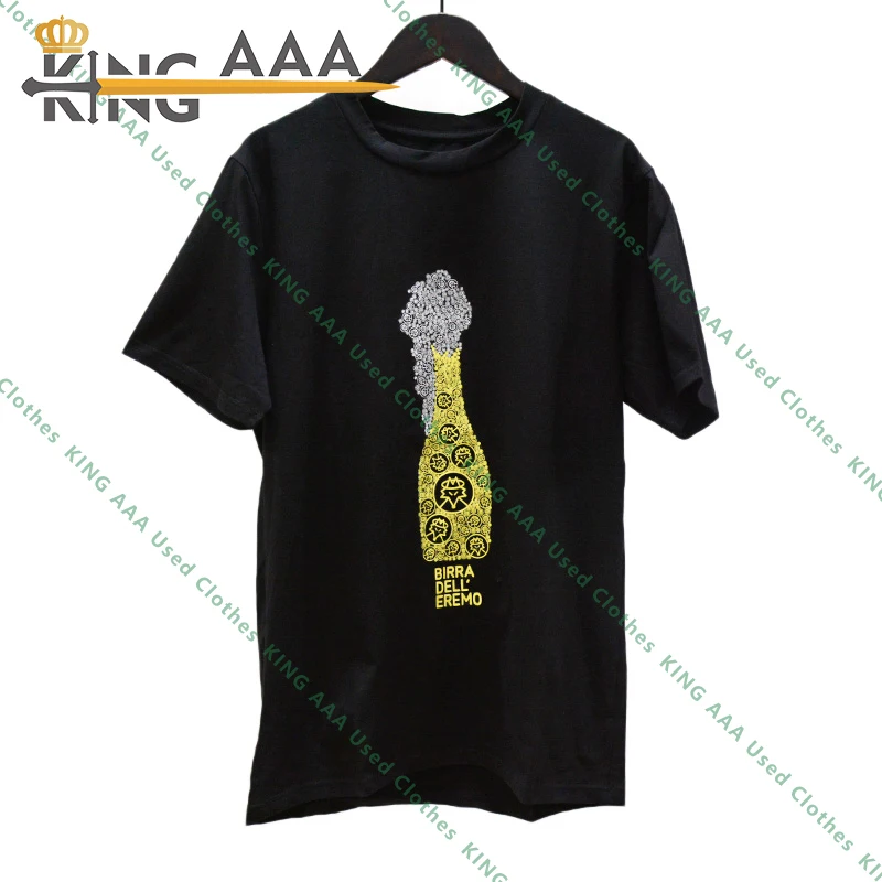 New casual Usde sports clothes second hand clothing plain t shirt summer used clothing