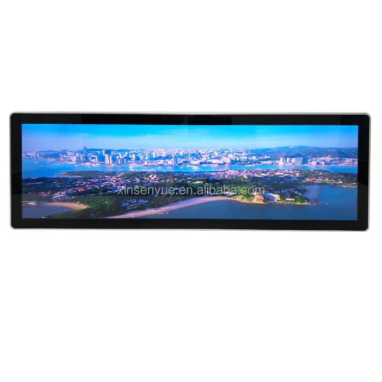 77 5 дюймов полоса растянутый бар ЖК-панель рекламы digital signage дисплей